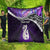 Personalised New Zealand Maori Quilt Manaia Paua Shell Purple LT7 - Polynesian Pride