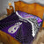 Personalised New Zealand Maori Quilt Manaia Paua Shell Purple LT7 - Polynesian Pride