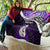 Personalised New Zealand Maori Quilt Manaia Paua Shell Purple LT7 - Polynesian Pride