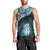 Personalised New Zealand Maori Men Tank Top Manaia Paua Shell Turquoise LT7 - Polynesian Pride