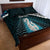 Personalised New Zealand Maori Quilt Bed Set Manaia Paua Shell Turquoise LT7 - Polynesian Pride