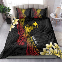 Personalized Papua New Guinea Bedding Set Kundu Drum Carving Motifs LT7 - Polynesian Pride