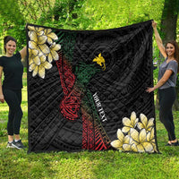 Personalized Papua New Guinea Quilt Kundu Drum Motifs - Sepik Colors LT7 - Polynesian Pride