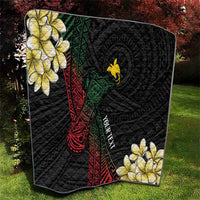 Personalized Papua New Guinea Quilt Kundu Drum Motifs - Sepik Colors LT7 - Polynesian Pride