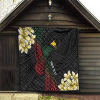 Personalized Papua New Guinea Quilt Kundu Drum Motifs - Sepik Colors LT7 - Polynesian Pride