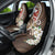 Bula Fiji Tagimaucia Mix Plumeria Masi Tapa Car Seat Cover Brown