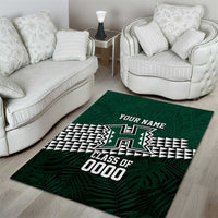 Hawaii Rainbow Warriors Alumni Custom Area Rug Kanaka Arrows Tropical Vibes LT7 - Polynesian Pride