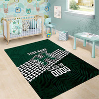 Hawaii Rainbow Warriors Alumni Custom Area Rug Kanaka Arrows Tropical Vibes LT7 - Polynesian Pride