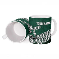 Hawaii Rainbow Warriors Alumni Custom Ceramic Mug Kanaka Arrows Tropical Vibes LT7 - Polynesian Pride