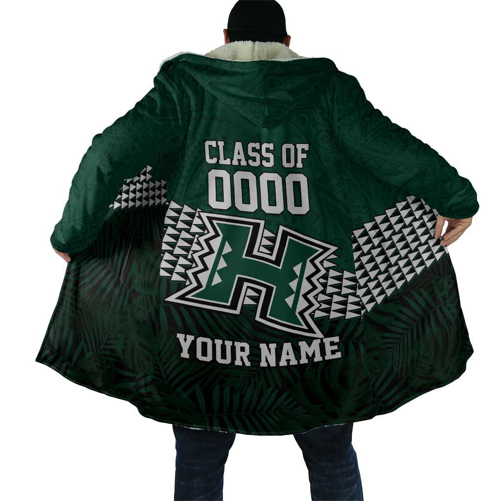 Hawaii Rainbow Warriors Alumni Custom Cloak Kanaka Arrows Tropical Vibes LT7 - Polynesian Pride