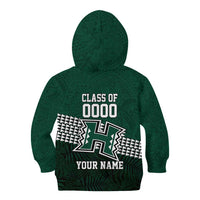 Hawaii Rainbow Warriors Alumni Custom Kid Hoodie Kanaka Arrows Tropical Vibes LT7 - Polynesian Pride