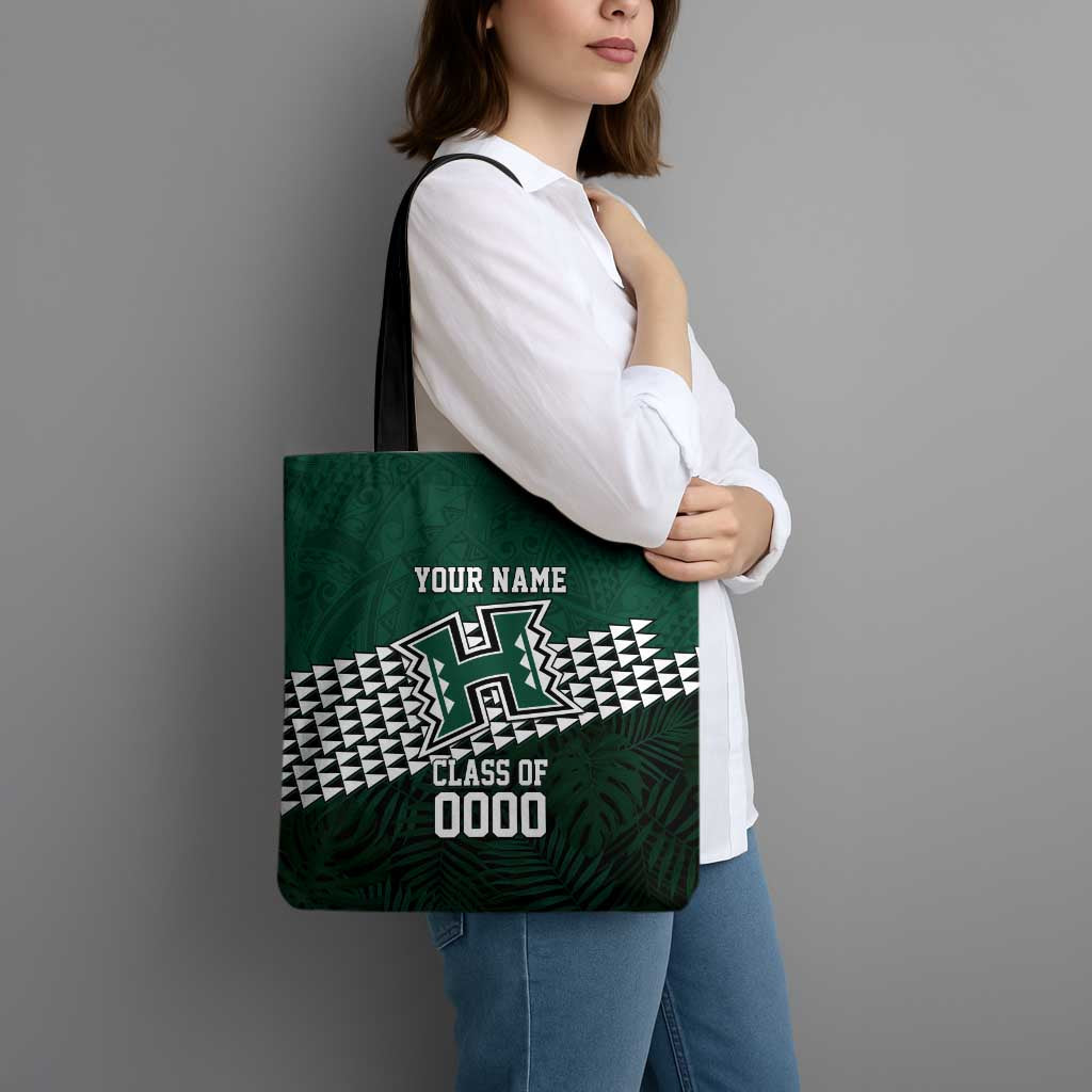 Hawaii Rainbow Warriors Alumni Custom Tote Bag Kanaka Arrows Tropical Vibes LT7 - Polynesian Pride