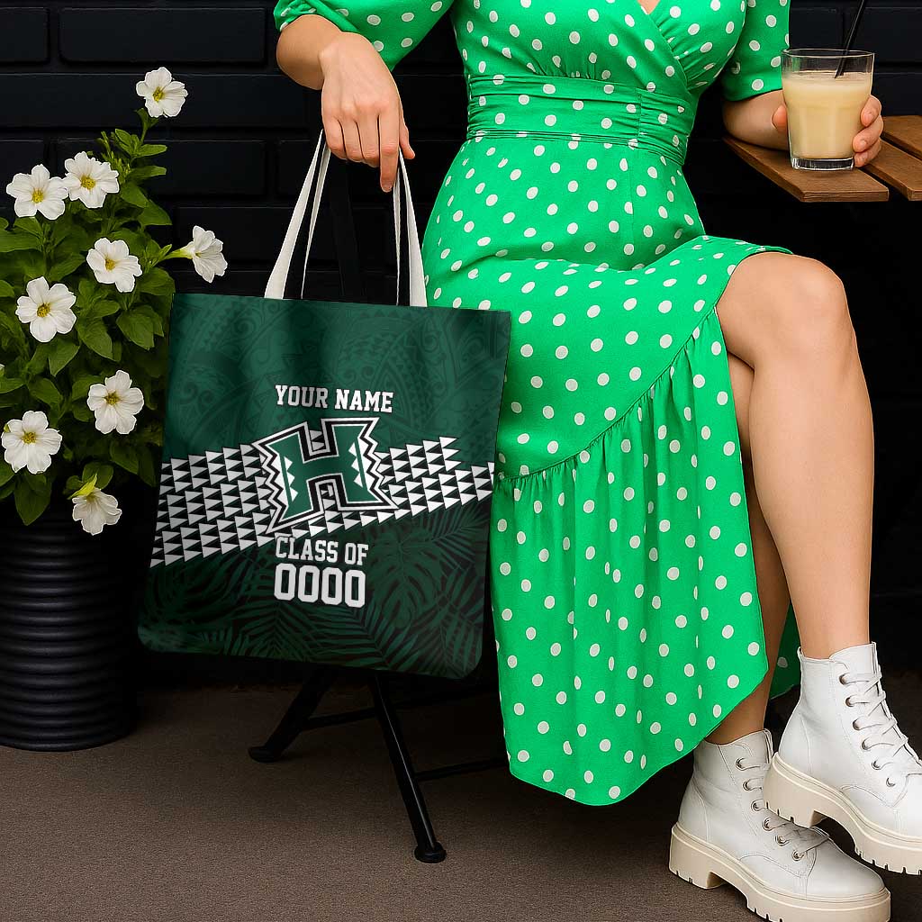 Hawaii Rainbow Warriors Alumni Custom Tote Bag Kanaka Arrows Tropical Vibes LT7 - Polynesian Pride