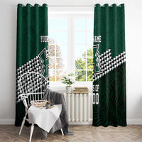 Hawaii Rainbow Warriors Alumni Custom Window Curtain Kanaka Arrows Tropical Vibes LT7 - Polynesian Pride
