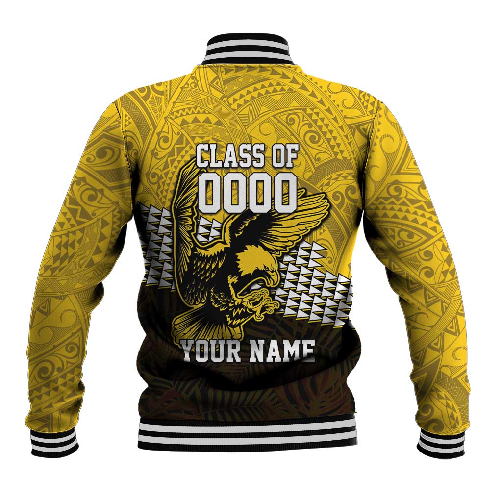 Hawaii Nanakuli High Alumni Custom Baseball Jacket Kanaka Arrows Tropical Vibes LT7 - Polynesian Pride