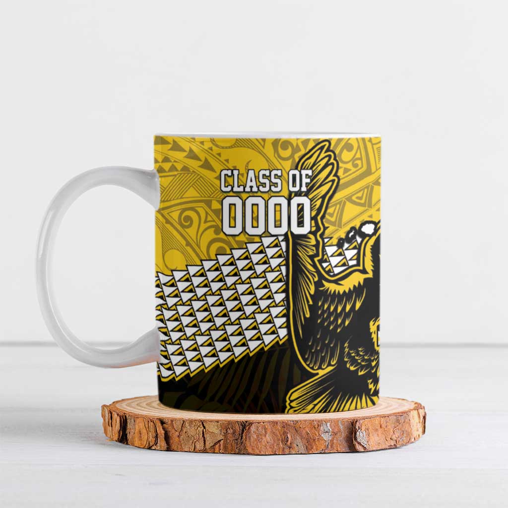 Hawaii Nanakuli High Alumni Custom Ceramic Mug Kanaka Arrows Tropical Vibes LT7 Yellow Black - Polynesian Pride