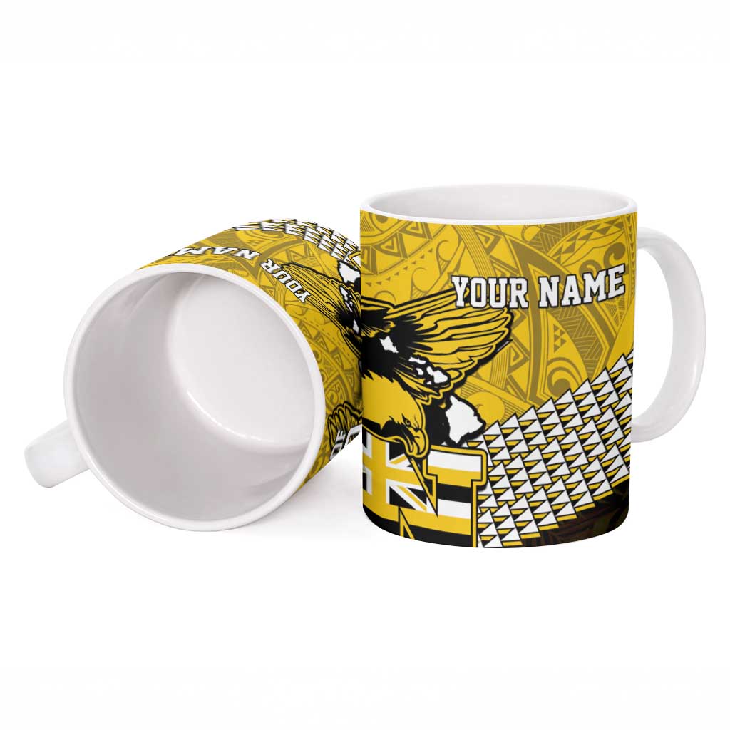 Hawaii Nanakuli High Alumni Custom Ceramic Mug Kanaka Arrows Tropical Vibes LT7 - Polynesian Pride