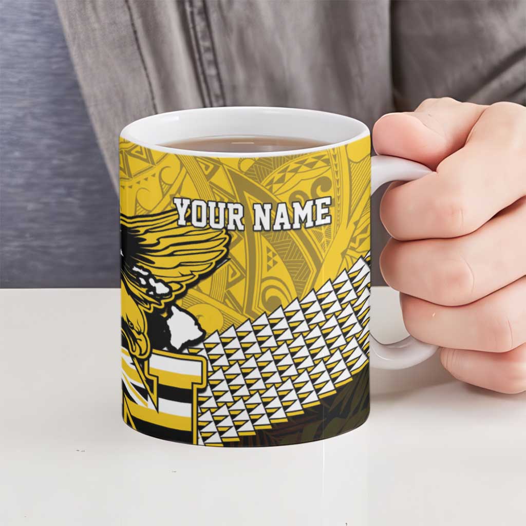 Hawaii Nanakuli High Alumni Custom Ceramic Mug Kanaka Arrows Tropical Vibes LT7 - Polynesian Pride