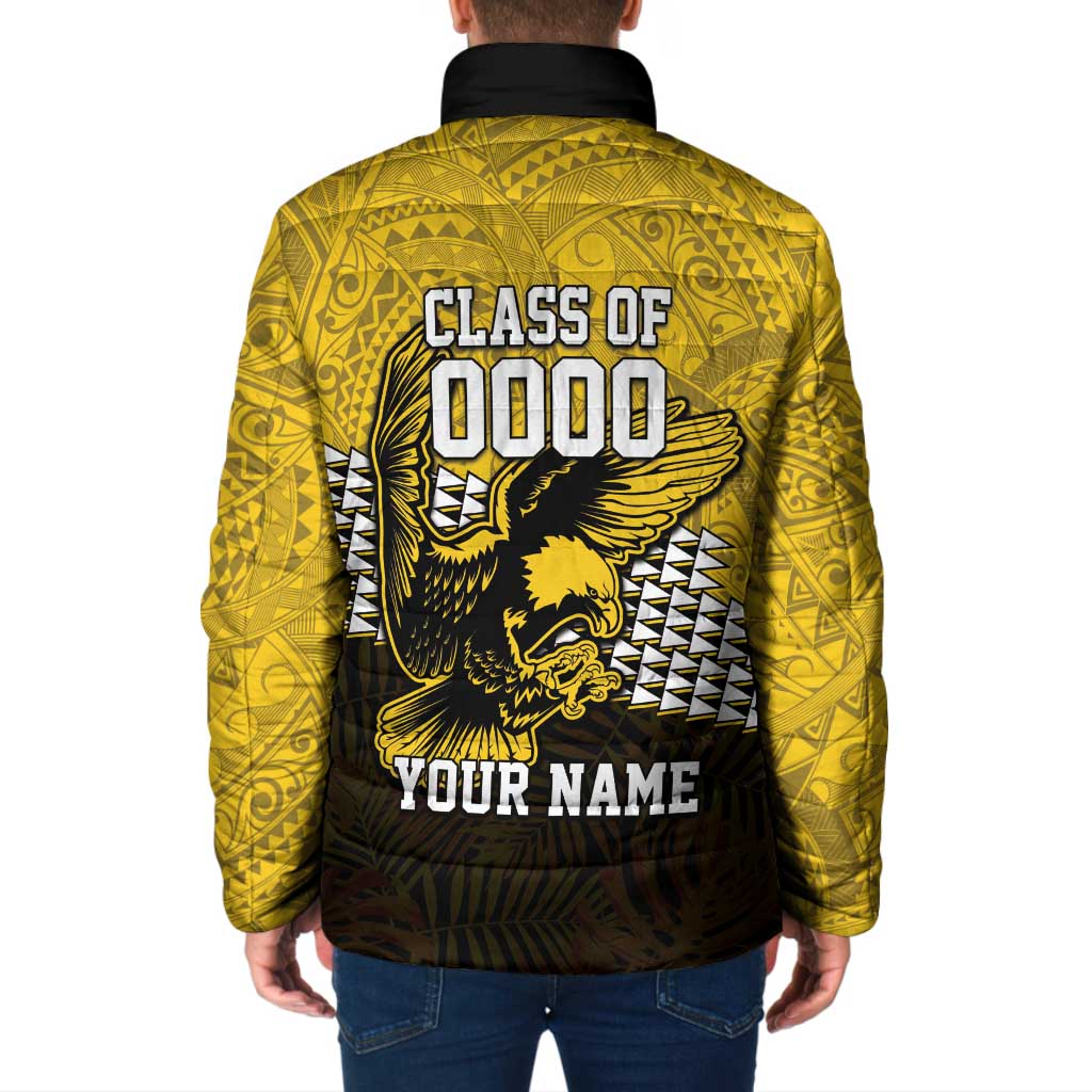 Hawaii Nanakuli High Alumni Custom Padded Jacket Kanaka Arrows Tropical Vibes LT7 - Polynesian Pride