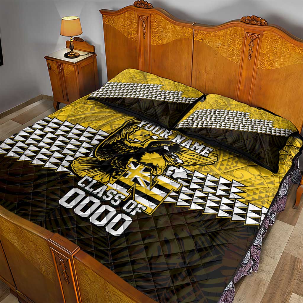 Hawaii Nanakuli High Alumni Custom Quilt Bed Set Kanaka Arrows Tropical Vibes LT7 - Polynesian Pride