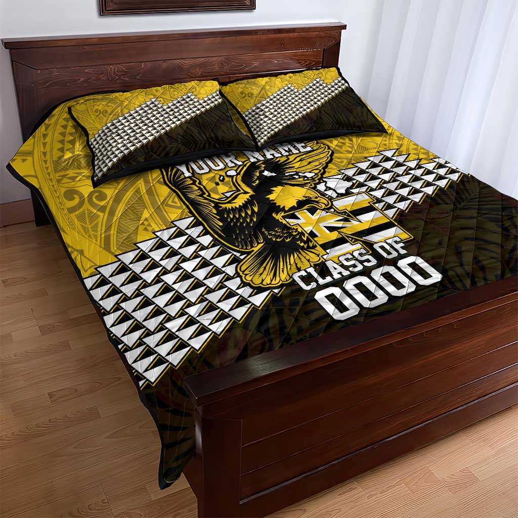 Hawaii Nanakuli High Alumni Custom Quilt Bed Set Kanaka Arrows Tropical Vibes LT7 - Polynesian Pride