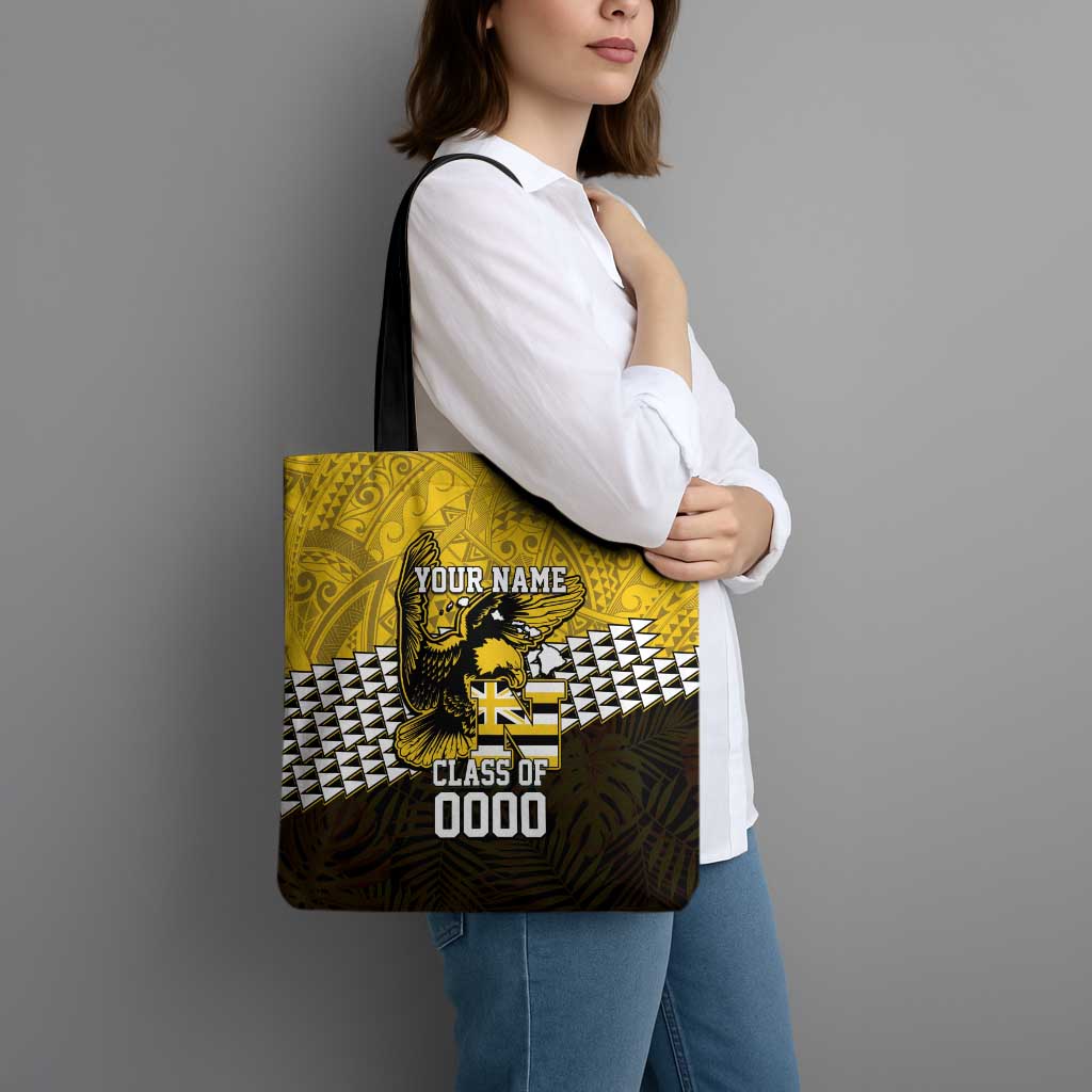 Hawaii Nanakuli High Alumni Custom Tote Bag Kanaka Arrows Tropical Vibes LT7 - Polynesian Pride