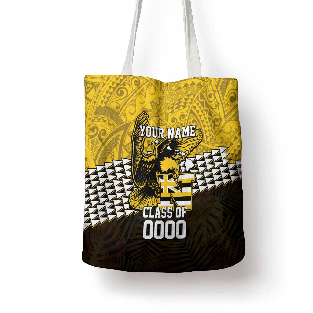 Hawaii Nanakuli High Alumni Custom Tote Bag Kanaka Arrows Tropical Vibes LT7 - Polynesian Pride
