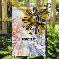 Philippines Independence Day Garden Flag Eagle Mix Filipino Flag Tribal Style LT7 Garden Flag White - Polynesian Pride