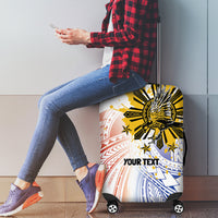 Philippines Independence Day Luggage Cover Eagle Mix Filipino Flag Tribal Style LT7 - Polynesian Pride