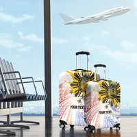 Philippines Independence Day Luggage Cover Eagle Mix Filipino Flag Tribal Style LT7 - Polynesian Pride