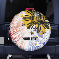 Philippines Independence Day Spare Tire Cover Eagle Mix Filipino Flag Tribal Style LT7 - Polynesian Pride