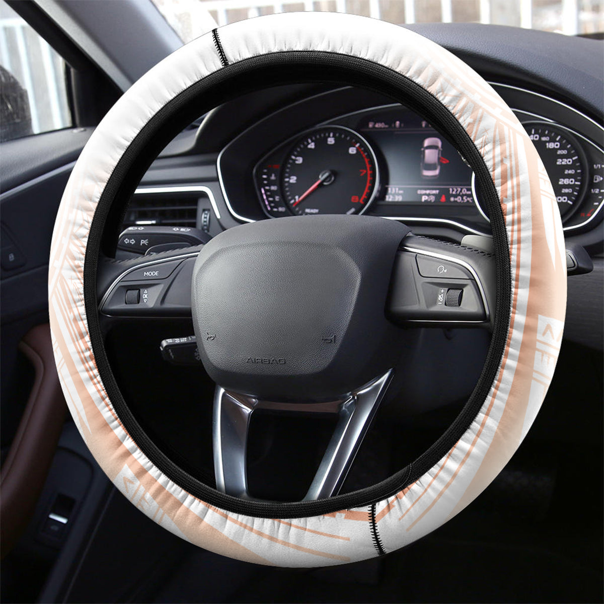 Philippines Independence Day Steering Wheel Cover Eagle Mix Filipino Flag Tribal Style LT7 - Polynesian Pride