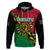 Custom Vanuatu Hoodie Mix Aboriginal Dot Art LT7 Pullover Hoodie Art - Polynesian Pride