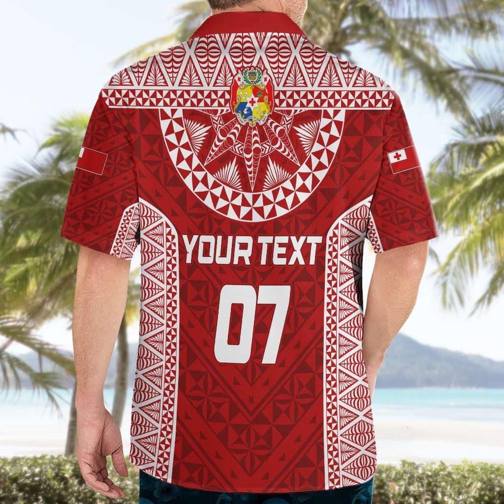 Personalised Tonga Rugby Hawaiian Shirt Mate Ma'a Tonga Champions LT7 - Polynesian Pride