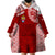 Personalised Tonga Rugby Wearable Blanket Hoodie Mate Ma'a Tonga Champions LT7 - Polynesian Pride