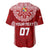 Personalised Tonga Rugby Baseball Jersey Ikale Tahi Champions World Cup 2023 LT7 - Polynesian Pride