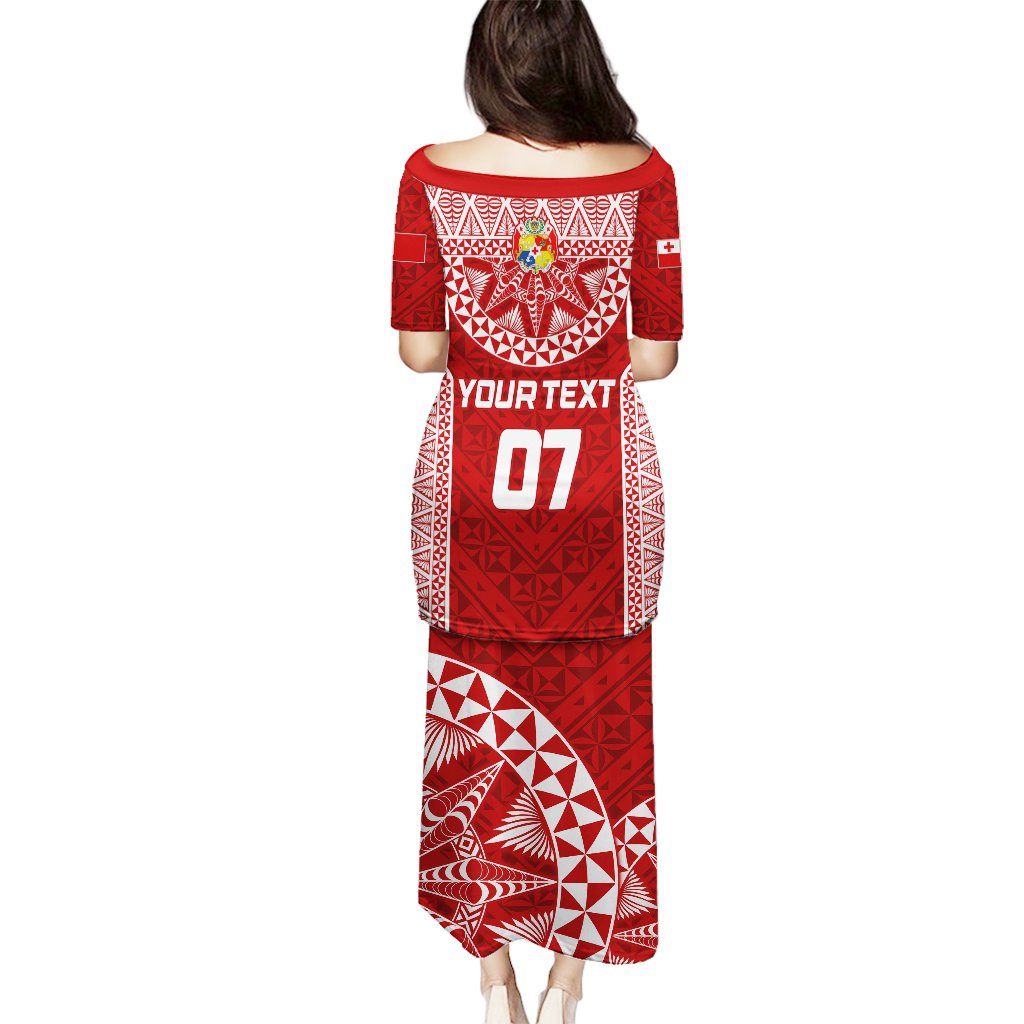 Personalised Tonga Rugby Puletasi Ikale Tahi Champions World Cup 2023 LT7 - Polynesian Pride