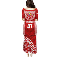 Personalised Tonga Rugby Puletasi Ikale Tahi Champions World Cup 2023 LT7 - Polynesian Pride