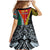 Personalised Papua New Guinea Mix Penama Family Matching Mermaid Dress and Hawaiian Shirt Tribal Patterns Half-Half Style LT7 - Polynesian Pride