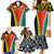 Personalised Papua New Guinea Mix Penama Family Matching Mermaid Dress and Hawaiian Shirt Tribal Patterns Half-Half Style LT7 - Polynesian Pride