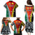 Personalised Papua New Guinea Mix Penama Family Matching Puletasi Dress and Hawaiian Shirt Tribal Patterns Half-Half Style LT7 - Polynesian Pride