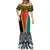 Personalised Papua New Guinea Mix Penama Mermaid Dress Tribal Patterns Half-Half Style LT7 - Polynesian Pride