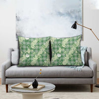 Green Palaka Hawaii Cowboy Christmas Pillow Cover Paniolo Mix Maile Lei LT7 - Polynesian Pride