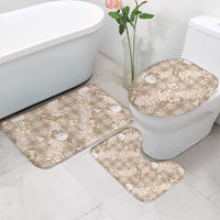 Khaki Palaka Hawaii Cowboy Christmas Bathroom Set Paniolo Mix Maile Lei LT7 - Polynesian Pride