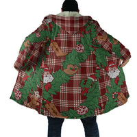 Red Palaka Hawaii Cowboy Christmas Cloak Paniolo Mix Maile Lei LT7 - Polynesian Pride