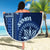 Samoa Siapo Motif Beach Blanket Classic Style - Bue Ver LT7 - Polynesian Pride