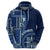 Samoa Siapo Motif Hoodie Classic Style - Bue Ver LT7 - Polynesian Pride