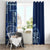 Samoa Siapo Motif Window Curtain Classic Style - Bue Ver LT7 - Polynesian Pride