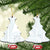 Samoa White Sunday Ceramic Ornament Classic Siapo Style LT7 Christmas Tree White - Polynesian Pride