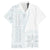 Samoa White Sunday Family Matching Off Shoulder Long Sleeve Dress and Hawaiian Shirt Classic Siapo Style LT7 Dad's Shirt - Short Sleeve White - Polynesian Pride